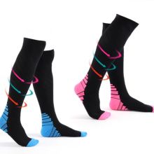 Wholesale Nylon Knee High Compression Sports Football Hiking Running Soccer Socks